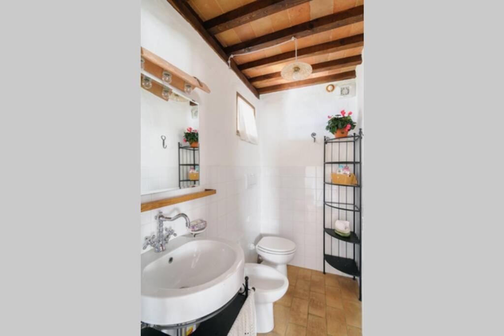 Cottage Assolata Overlooking The Orcia Valley In Tuscany Radicofani Exterior foto