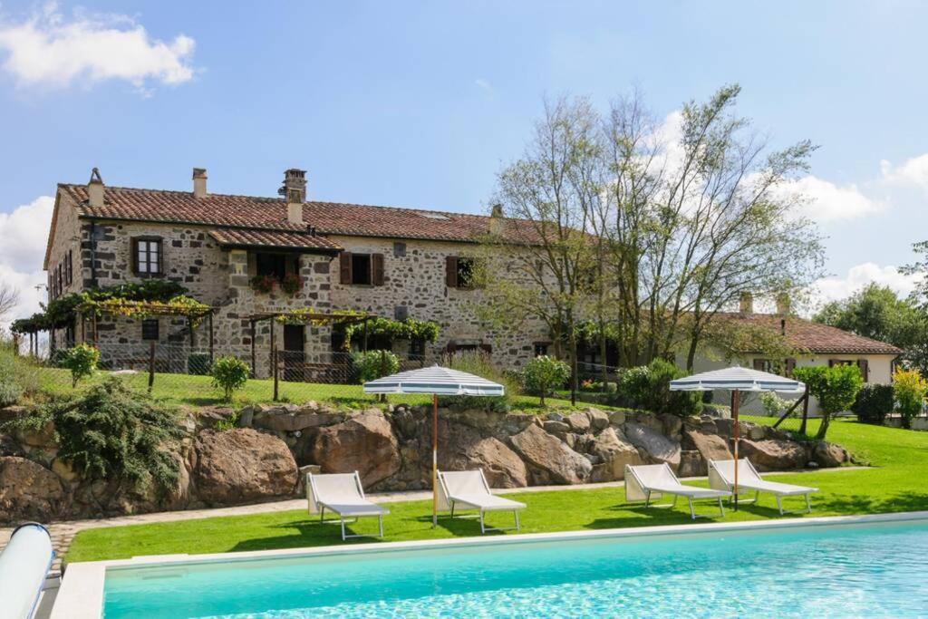 Cottage Assolata Overlooking The Orcia Valley In Tuscany Radicofani Exterior foto