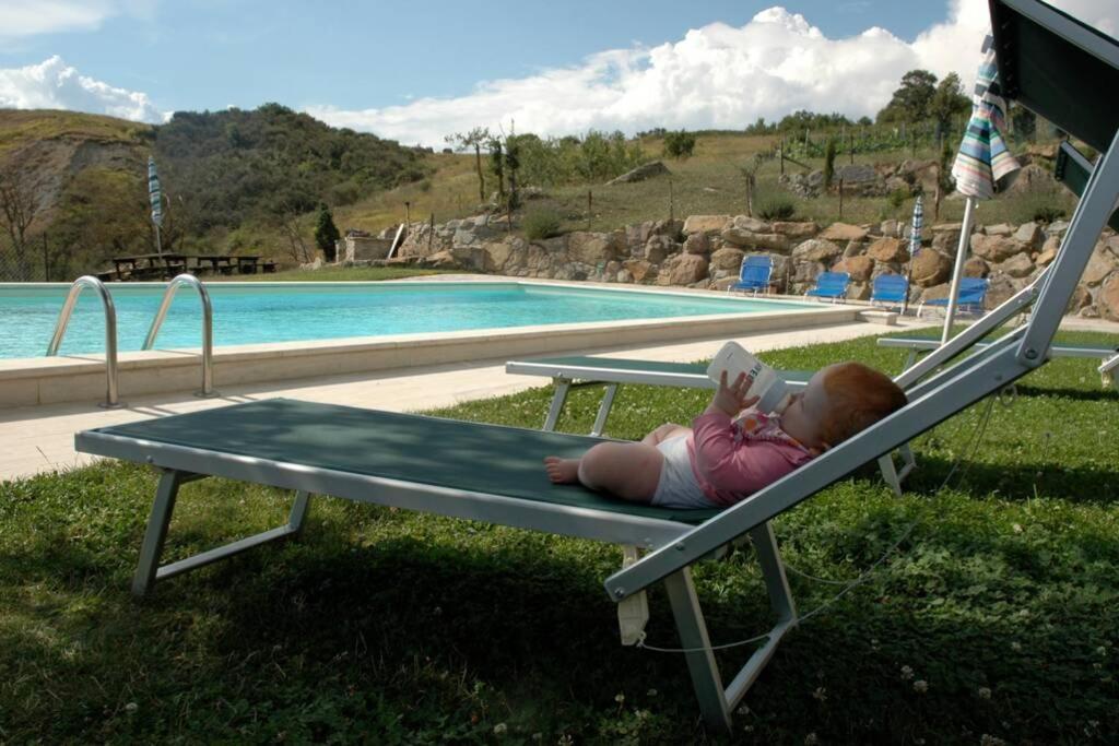 Cottage Assolata Overlooking The Orcia Valley In Tuscany Radicofani Exterior foto